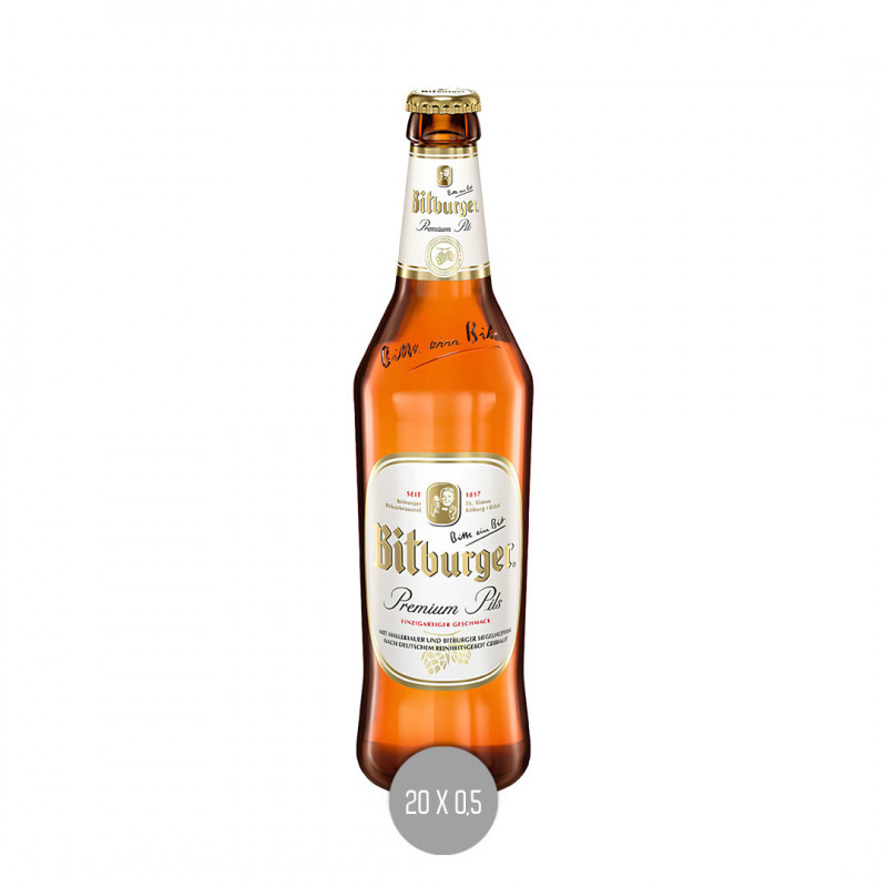 Bitburger Pils 20x0,5 (MW)
