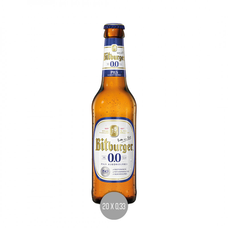 Bitburger Pils Lux AF 20x0,33 (MW)