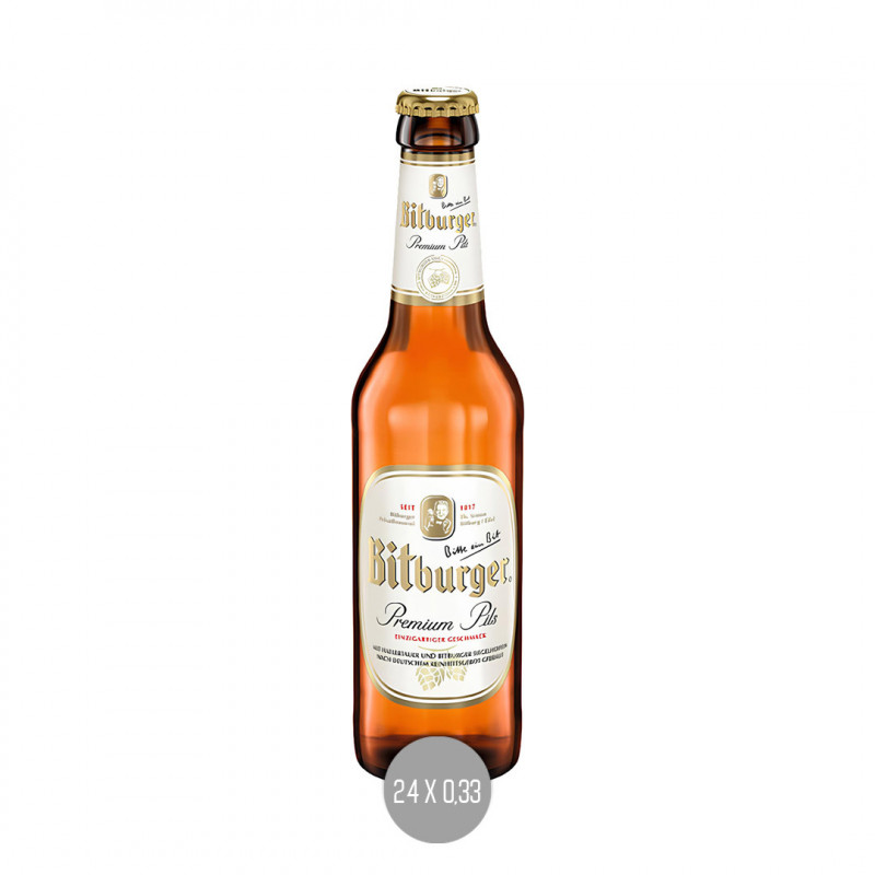 Bitburger Pils Lux 24x0,33 (MW)