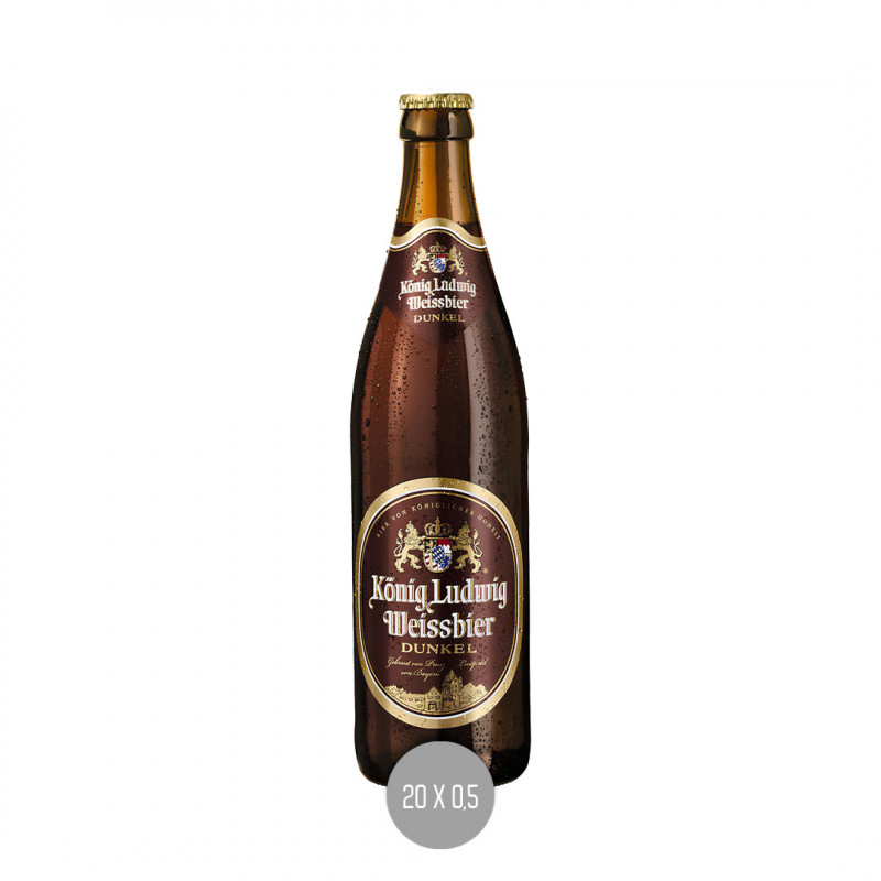 König Ludwig Weissbier Dunkel 20x0,5 (MW)
