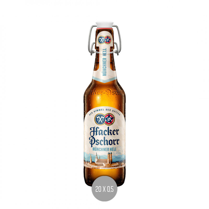 Hacker Pschorr Münchener Hell 20x0,5 (MW)