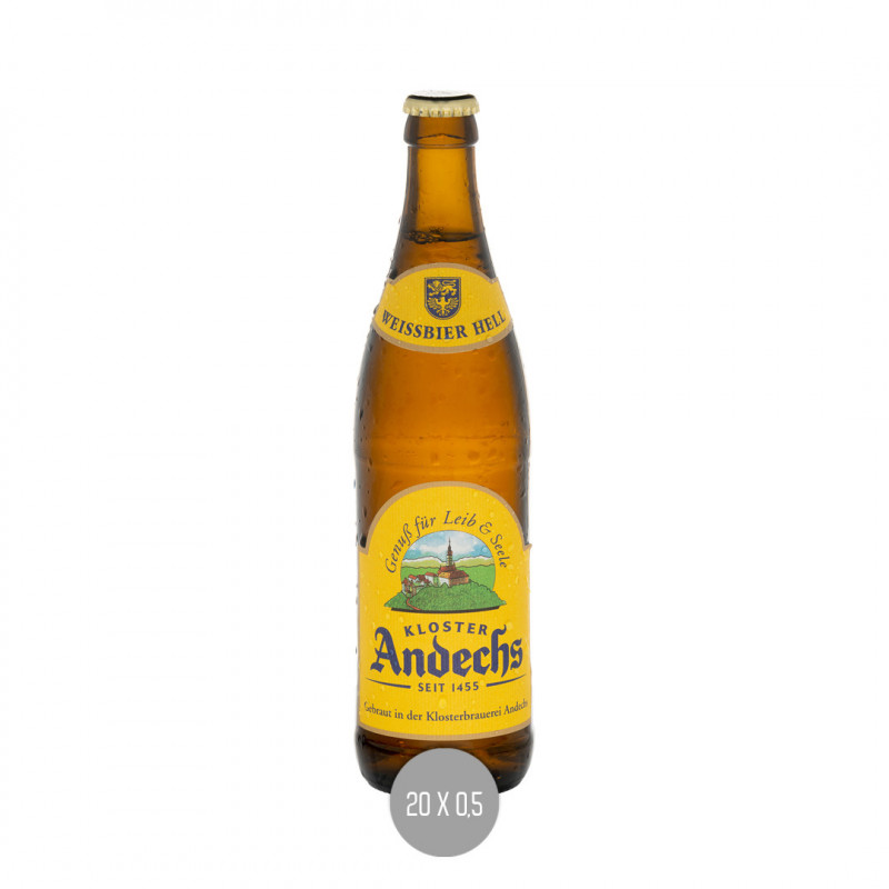 Andechs Weißbier hell 20x0,5 (MW)