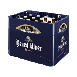 Benediktiner Weissbier naturtrüb 20x0,5 (MW)