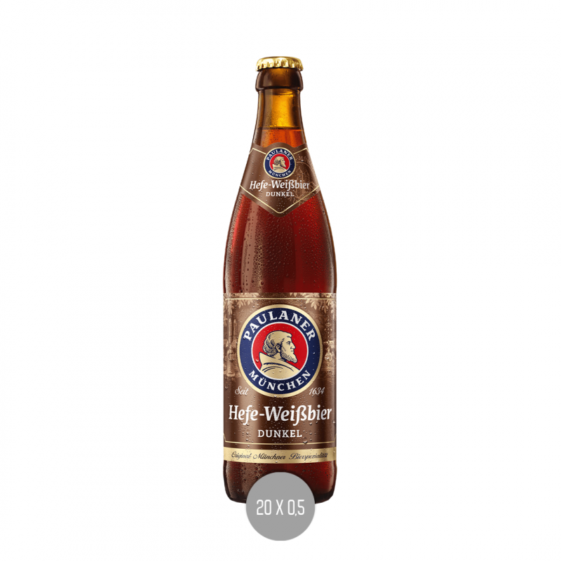 Paulaner Hefe-Weissbier Dunkel 20x0,5 (MW)