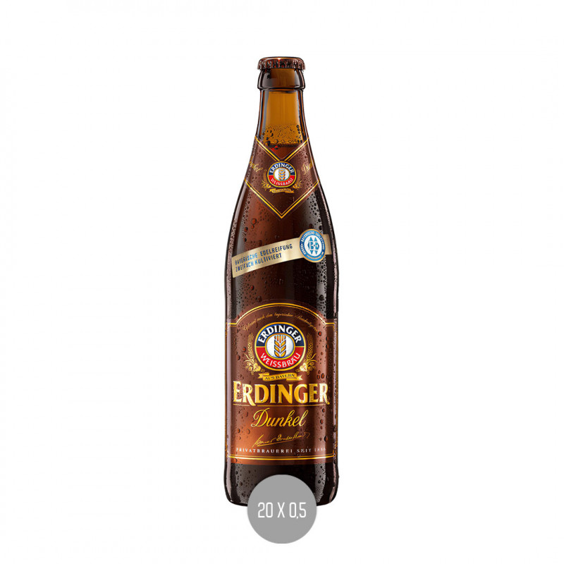 Erdinger Weißbier Dunkel 20x0,5 (MW)
