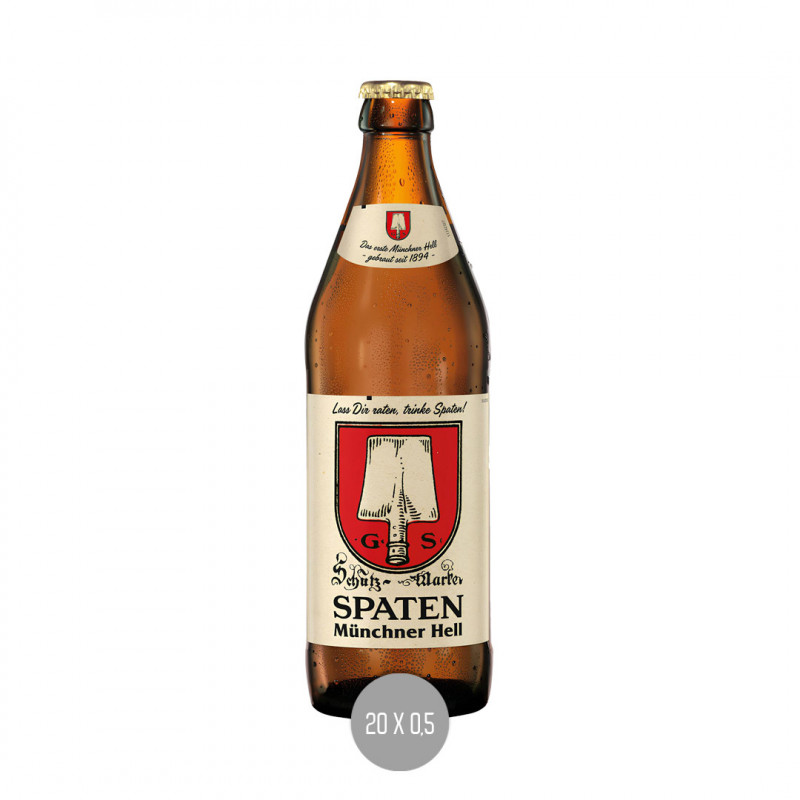 Spaten Münchner hell 20x0,5 (MW)