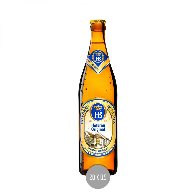 Hofbräu München Original 20x0,5 (MW)
