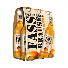 Oettinger Faßbrause Mango 6x0,33 (MW)