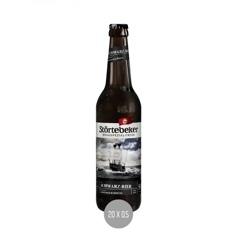Störtebeker Schwarzbier 20x0,5 (MW)