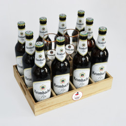 Rechteck 12 mit Krombacher Pils