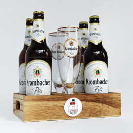 Rechteck 6 mit Krombacher Pils