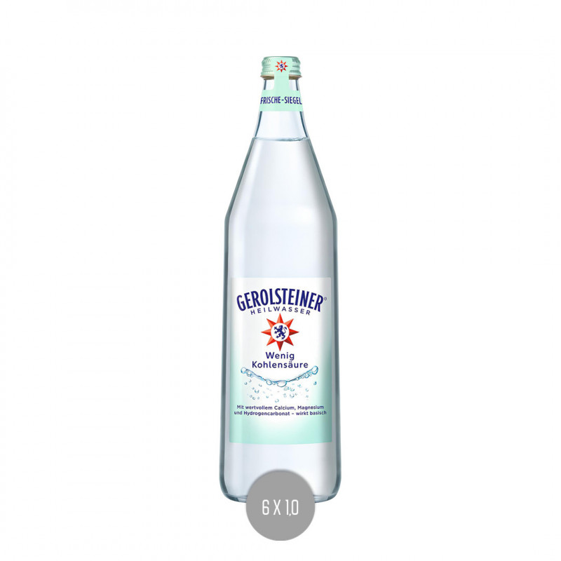 Gerolsteiner Heilwasser GLAS 6x1,0 (MW)