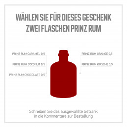 Filztasche mit Prinz Rum