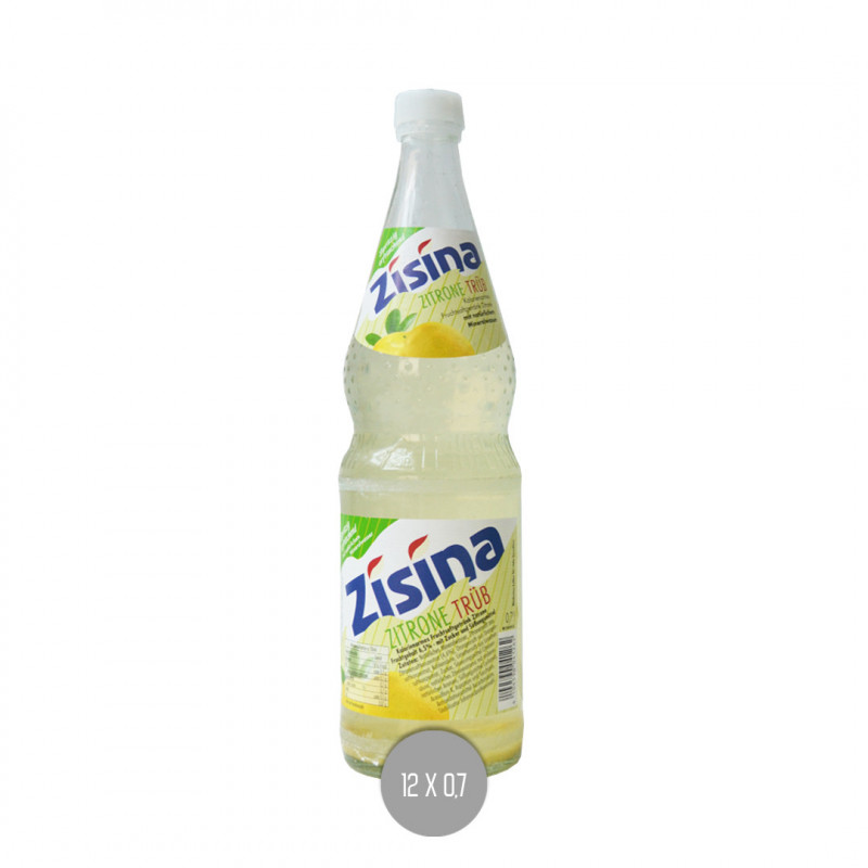 Zisina zitrone trüb light GLAS 12x0,7 (MW)
