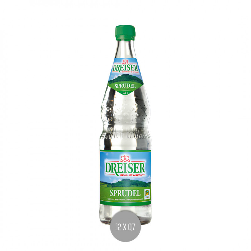 Dreiser Sprudel 12x0,7 Glas