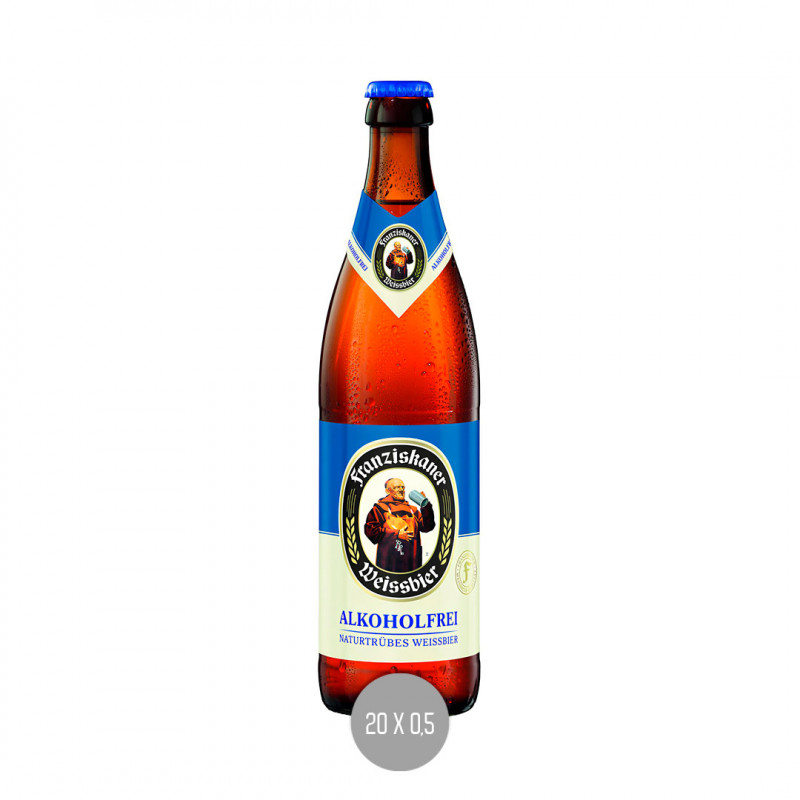 Franziskaner Weißbier AF 20x0,5 (MW)