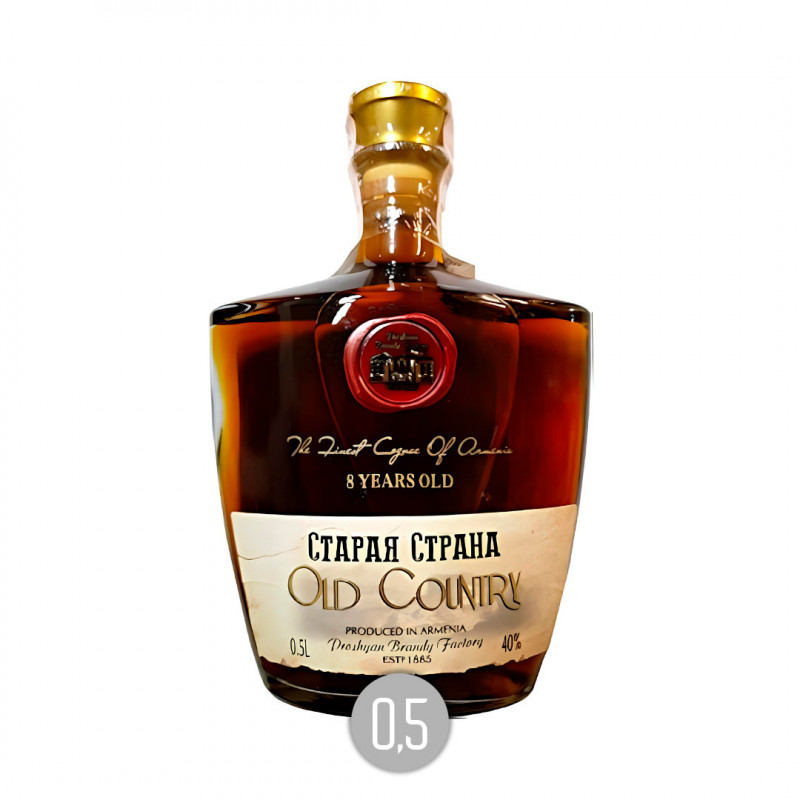 Armenischer Brandy Old Country 8 Jahre