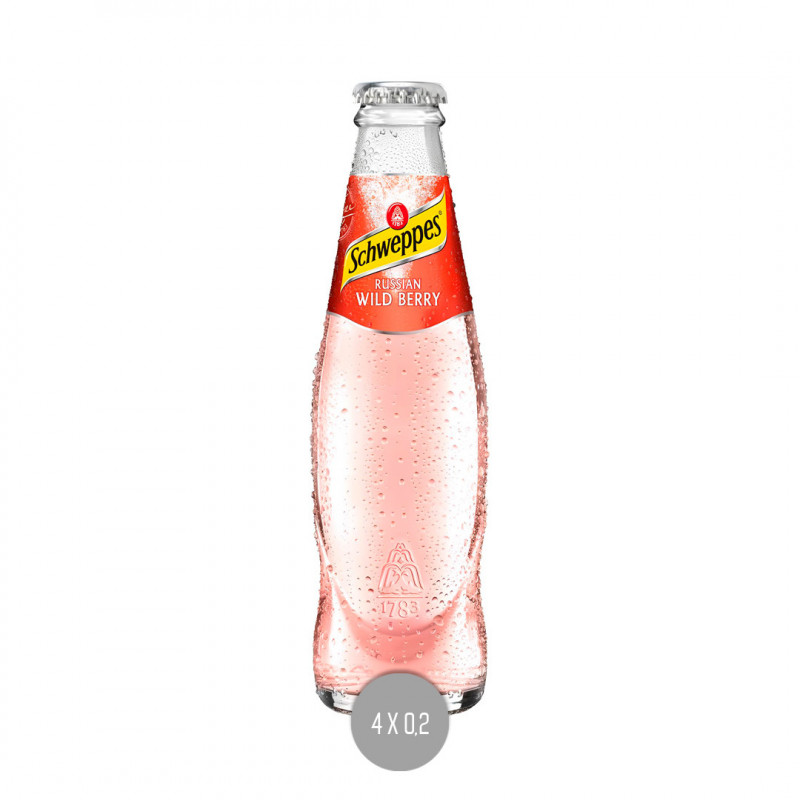 Schweppes Wild Berry 4x0,2 (MW)