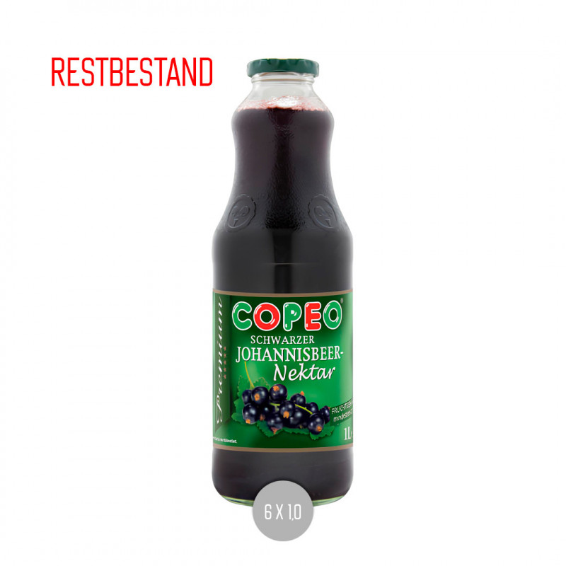 COPEO Schwarze Johannisbeer Nektar 6x1,0 (MW)
