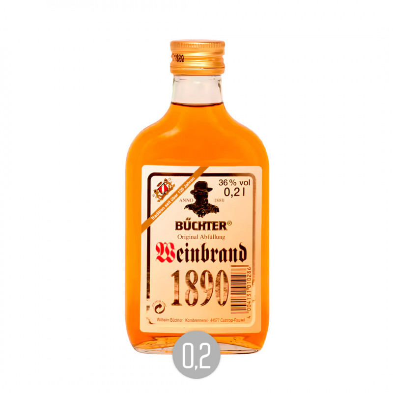 Büchter Weinbrand 1890