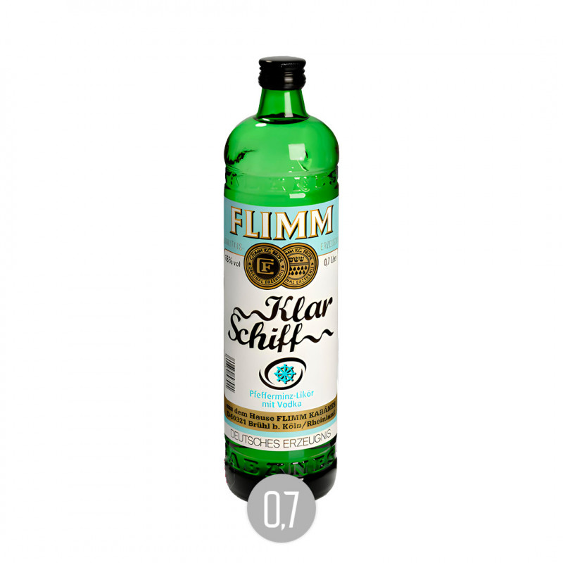Flimm Klar Schiff Pfefferminzlikör