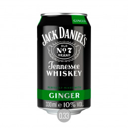 Jack Daniel's Tennessee Whiskey & Ginger Dose (EW)