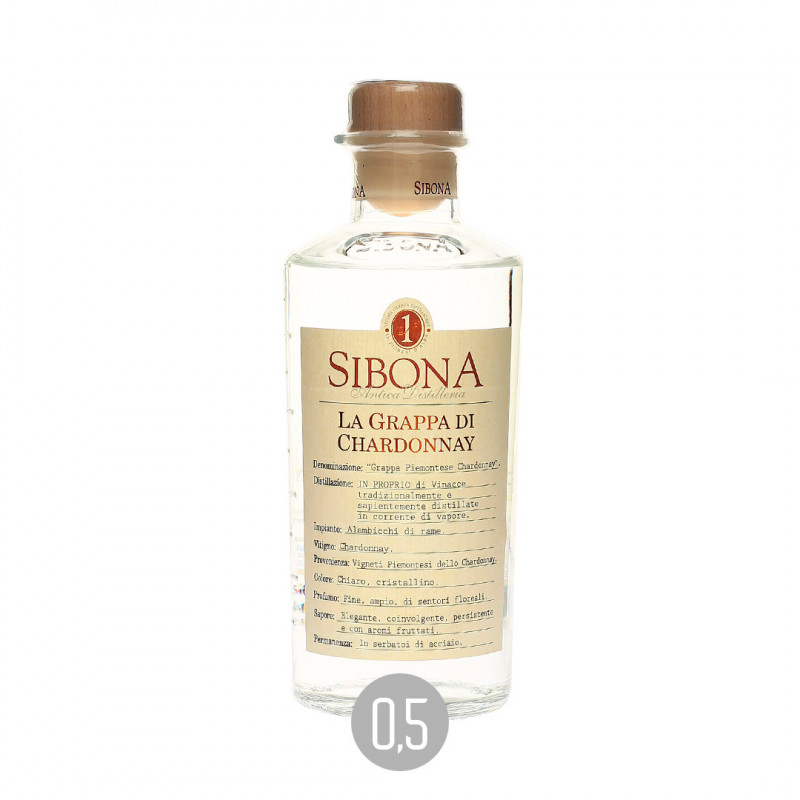 Sibona La Grappa Di Chardonnay