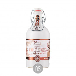 Prinz Orange Kokosnuss Liqueur weiß