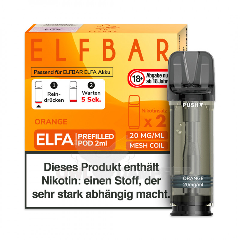 Elfbar Elfa Pod Orange
