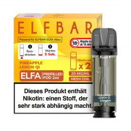 Elfbar Elfa Pod Pineapple Lemon Qi