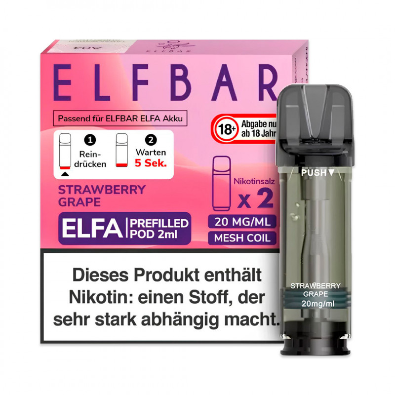 Elfbar Elfa Pod Strawberry Grape