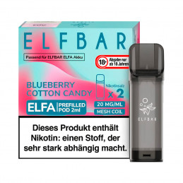 Elfbar Elfa Pod Blueberry Cotton Candy
