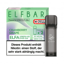 Elfbar Elfa Pod Cranberry Grape