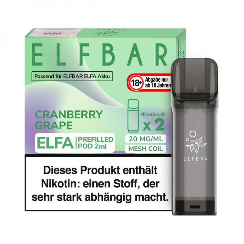 Elfbar Elfa Pod Cranberry Grape
