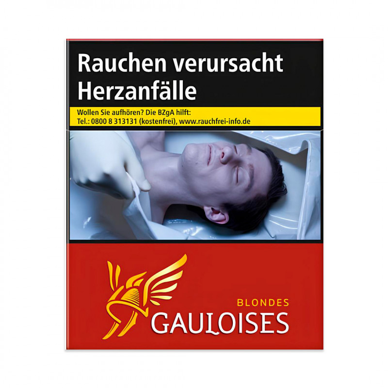 Gauloises Blondes Rot Zigaretten 33