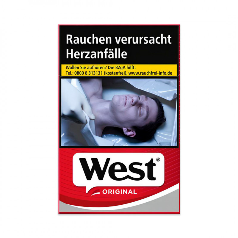 West Red OP Zigaretten 20