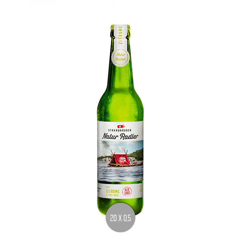Störtebeker Natur Radler Zitrone 20x0,5 (MW)