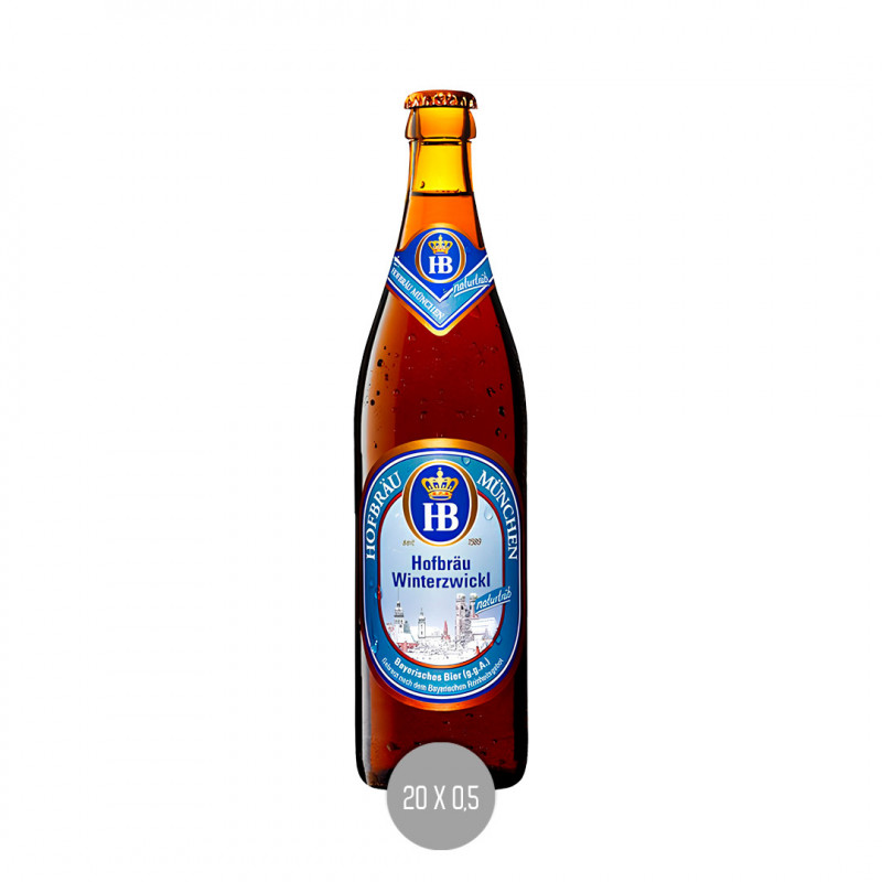 Hofbräu München Winterzwickl 20x0,5 (MW)