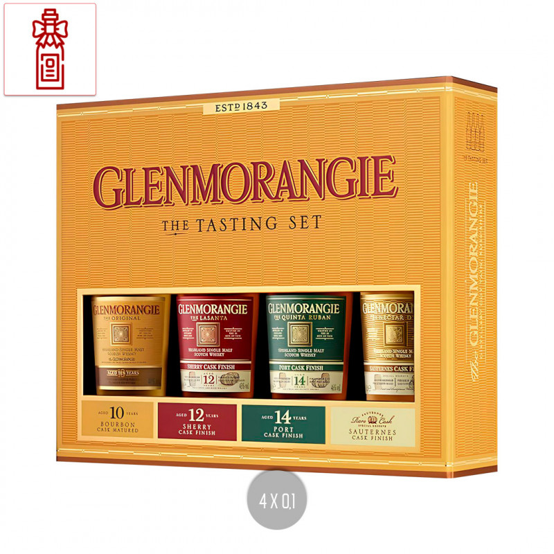 Glenmorangie Taster Pack 4X0,1