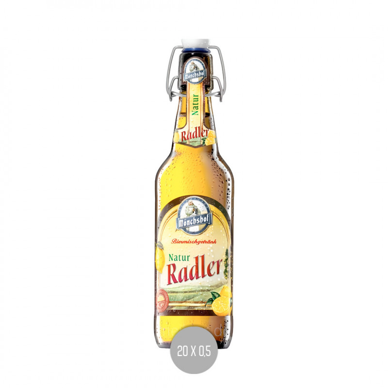 Mönchshof Natur Radler Bügel 20x0,5 (MW)