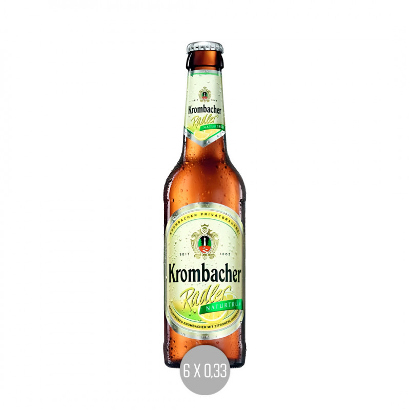 Krombacher Radler Naturtrüb 6x0,33 (MW)