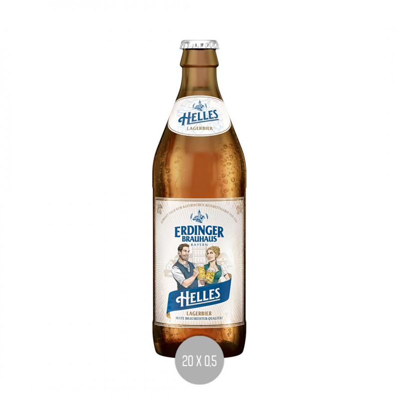 Erdinger Brauhaus Helles Lagernier 20x0,5 (MW)