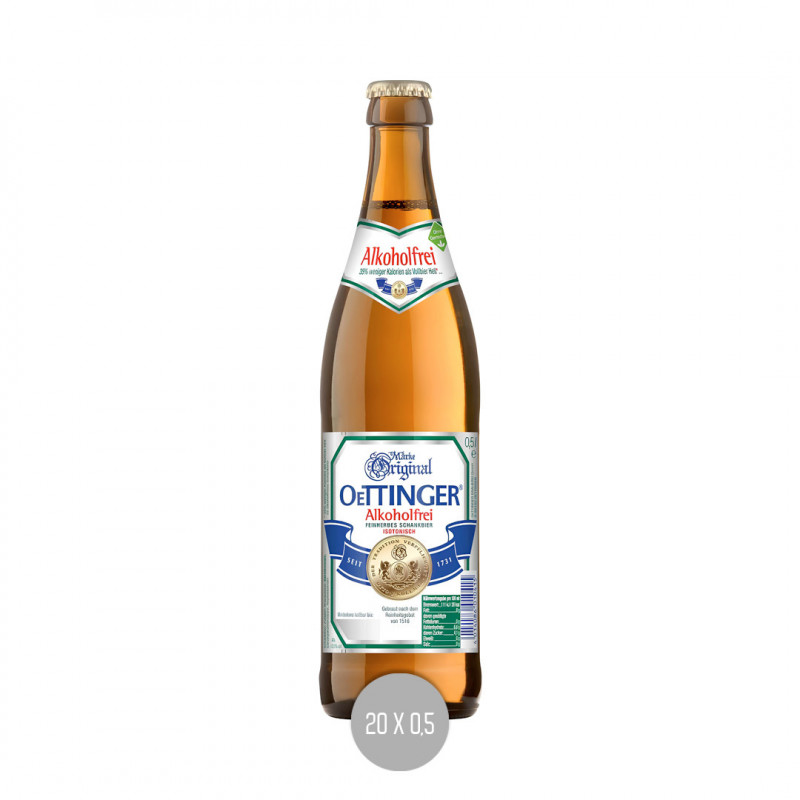 Oettinger Hefe Weissbier AF 20x0,5 (MW)
