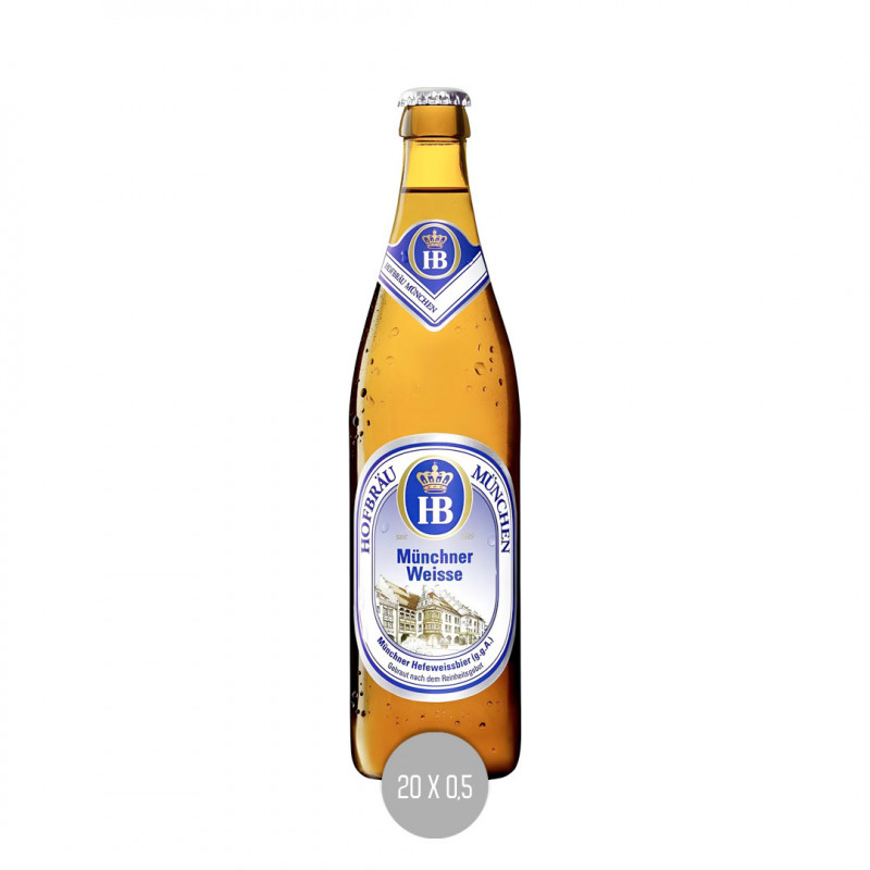 Hofbräu Münchner Weisse 20x0,5 (MW)