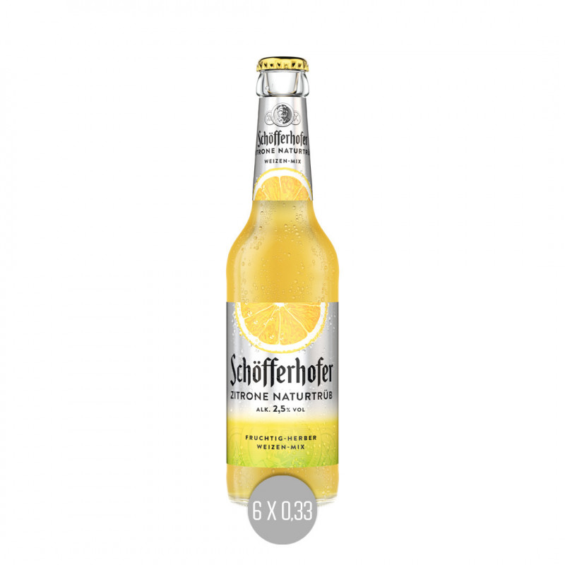 Schöfferhofer Zitrone Naturtrüb AF 6x0,33 (MW)