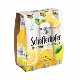 Schöfferhofer Zitrone Naturtrüb AF 6x0,33 (MW)