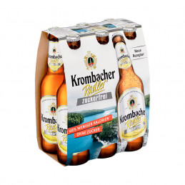 Krombacher Radler zuckerfrei 6x0,33 (MW)
