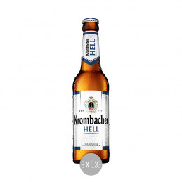 Krombacher hell 6x0,33 (MW)