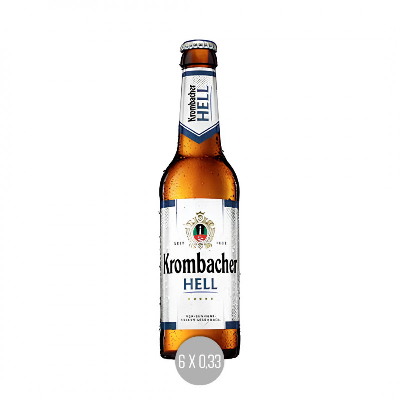 Krombacher hell 6x0,33 (MW)