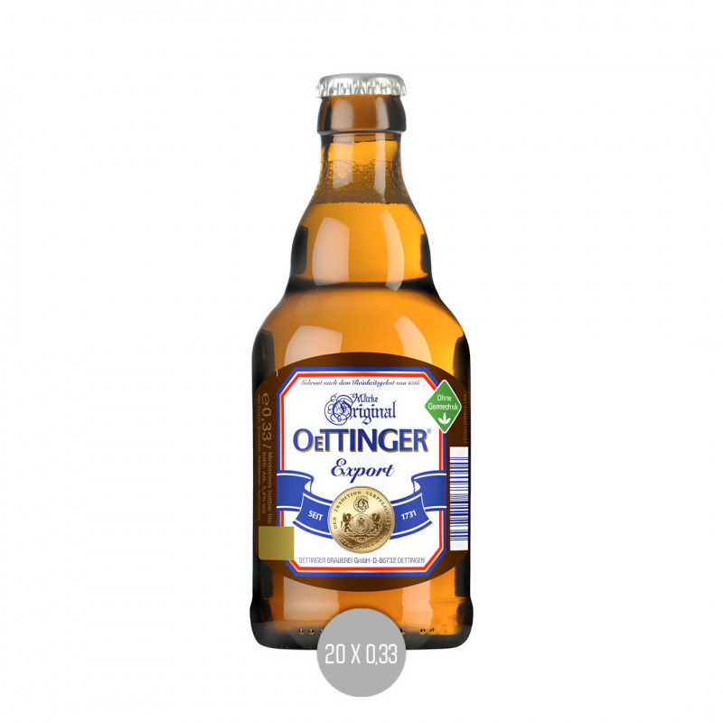 Oettinger Export Steinie 20x0,33 (MW)